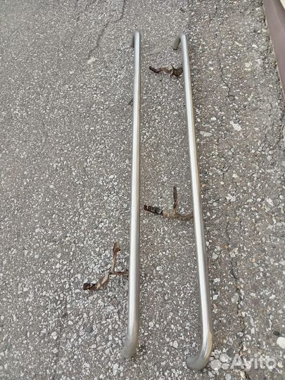 Защита порогов на Toyota Highlander