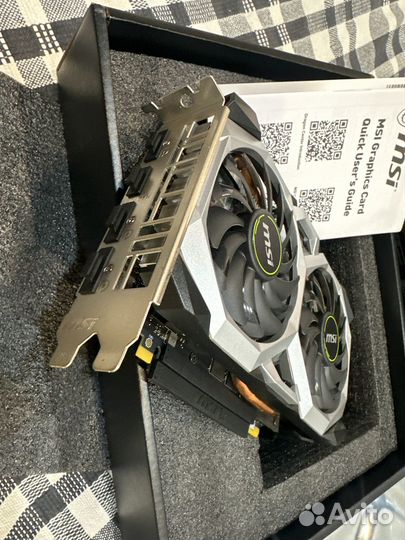 Видеокарта MSI 1660 super 6gb