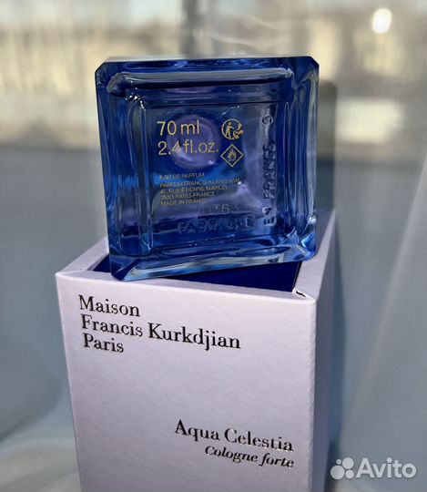 Туалетная вода maison francis kurkdjian paris