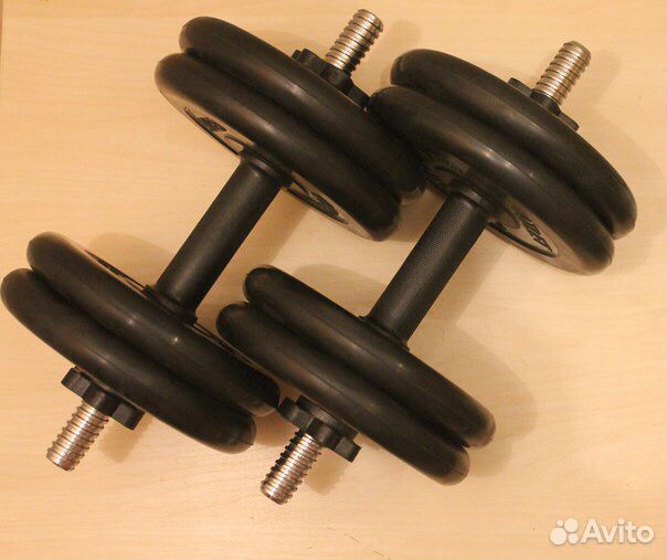 Гантели сборные по 22 кг