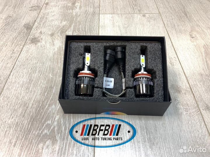 Светодиодные LED лампы H11 HB4 HB3 H7 H4 H3 H1