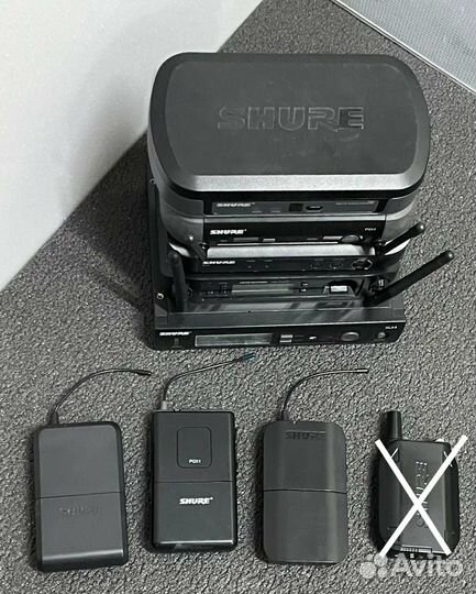 Радиосистемы Shure с поясничным передатчиком