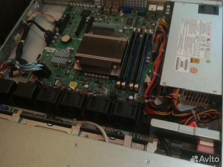 Сервер SuperMicro 1U xeon E3-1270 (3.4GHz) 32Gb