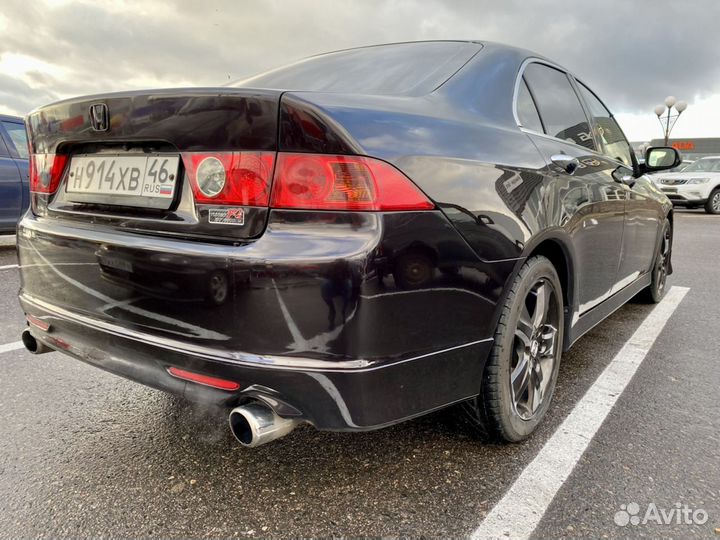 Honda Accord CL7-9 Накладка на задний бампер