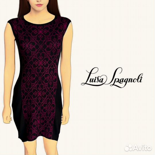 Luisa Spagnoli шерстяное платье S. Оригинал