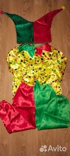 Костюм петрушки 104 110