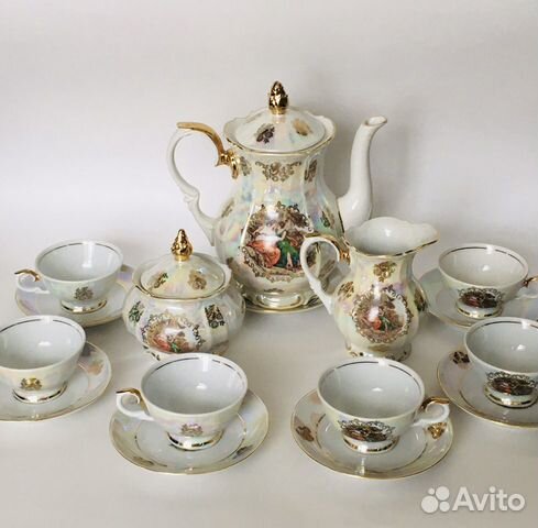 Кофейный сервиз Мадонна гдр