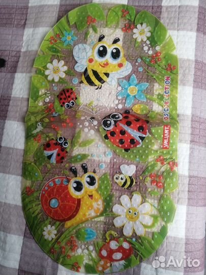 Коврик для ванной детский