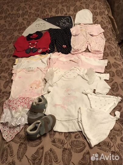 Детские вещи на девочку пакетом от 1-3 лет