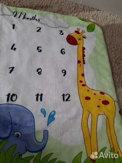 Плед для фотосессии первый год