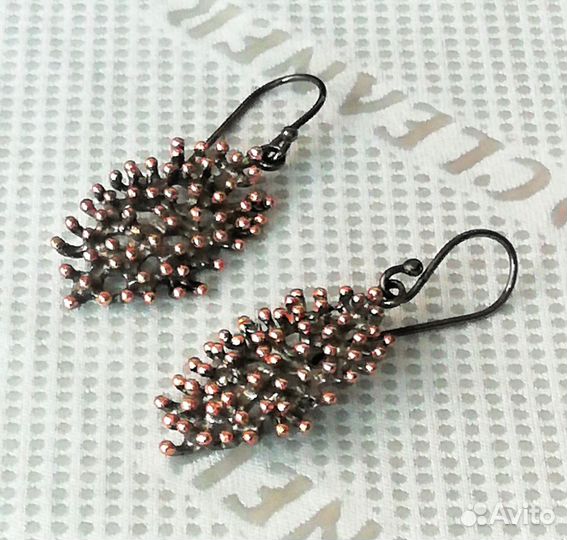 Серьги серебро С180