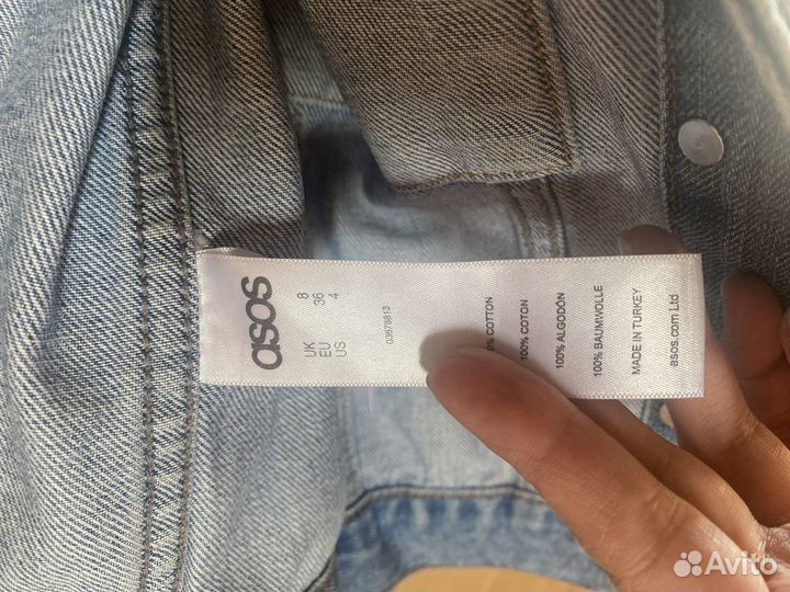 Джинсовка ASOS UK 8