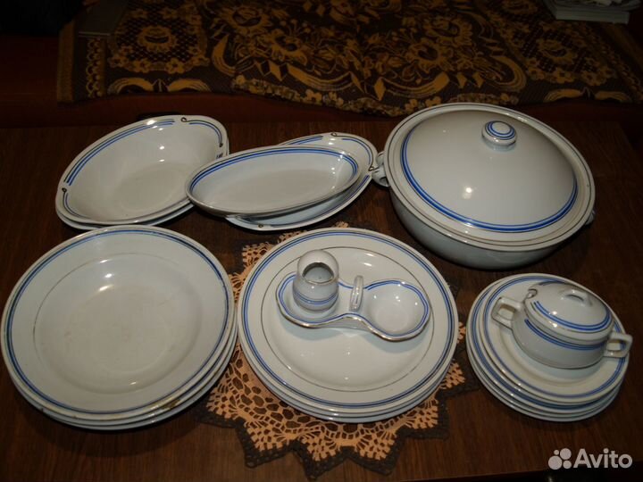 Сервиз столовый винтажный Корея - 70-80 г