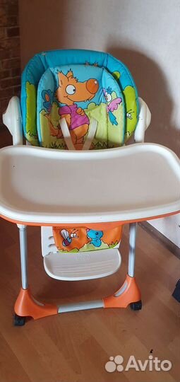 Детский стульчик для кормления chicco
