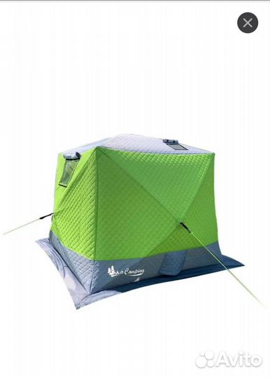 Трехслойная зимняя палатка куб Mircamping 2018