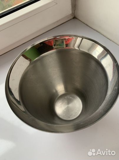 Вазочка емкость стальная для льда подставки