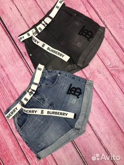 Джинсовые шорты Burberry