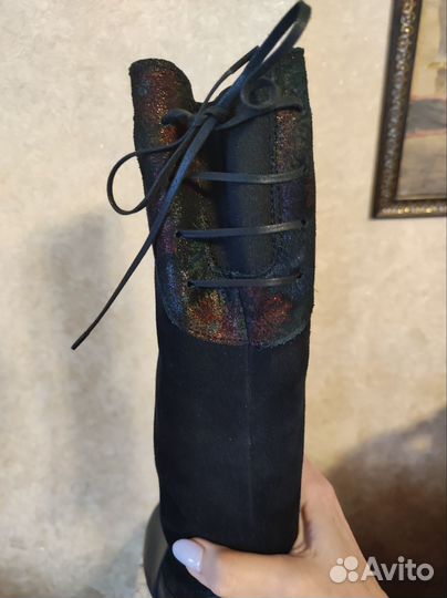 Сапожки новые Лель,кожа,34,37,37.5