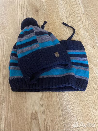 Комплект шапка и снуд