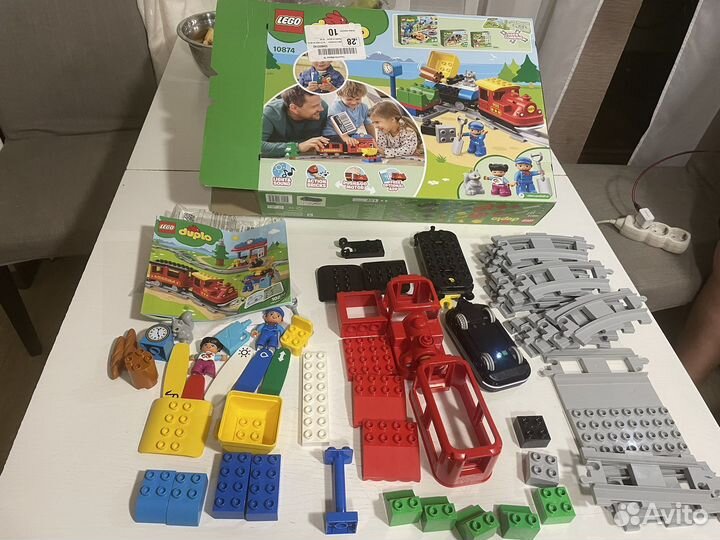 Lego duplo наборы с электропоездами и детские
