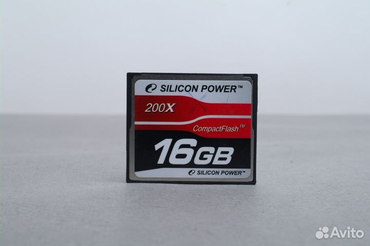 Карта памяти compact flash Silicon Power 16 GB