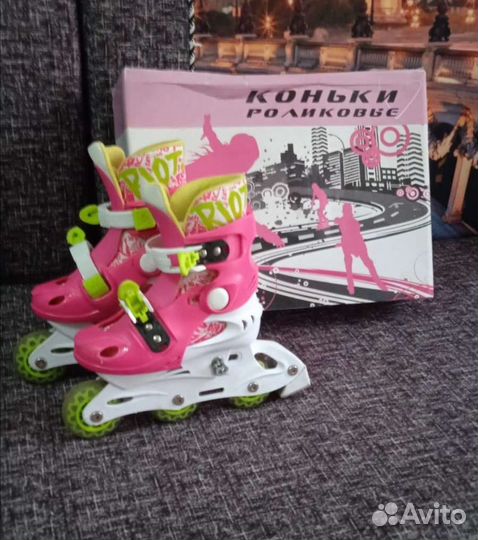 Роликовые коньки детские