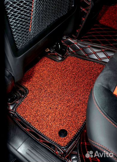 Ковры в салон на Mercedes-Benz GLE coupe C167 2021г