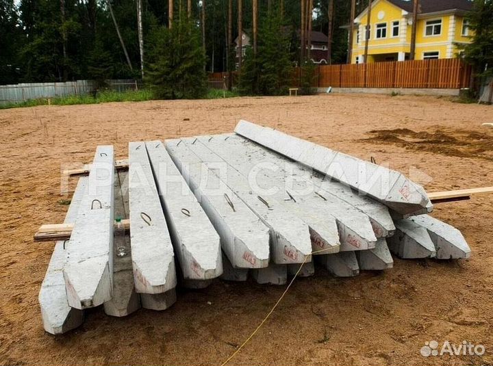 Сваи железобетонные для фундамента
