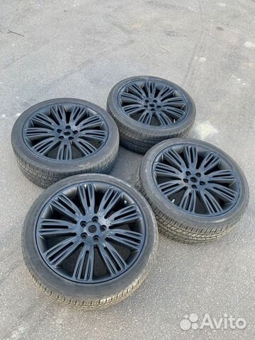 Оригинальные диски на Range Rover r22