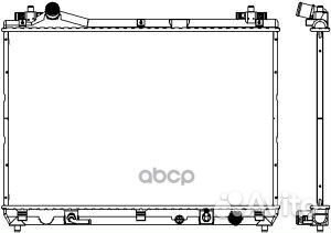 Радиатор 34318502 34318502 Sakura