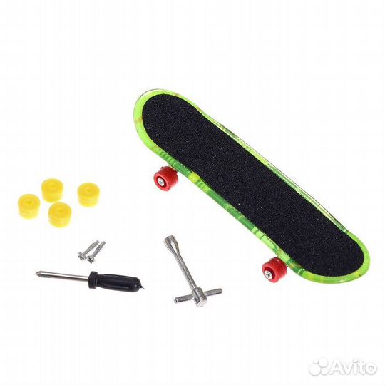 Фингерборд скейт для пальцев Флип со световой эффе