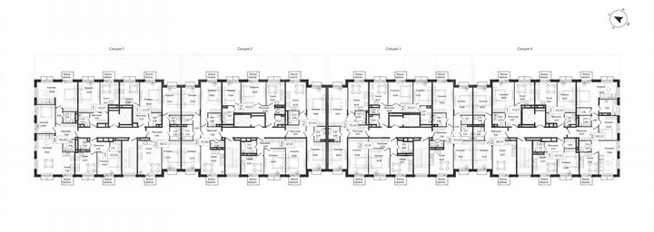 1-к. квартира, 41,3 м², 5/6 эт.