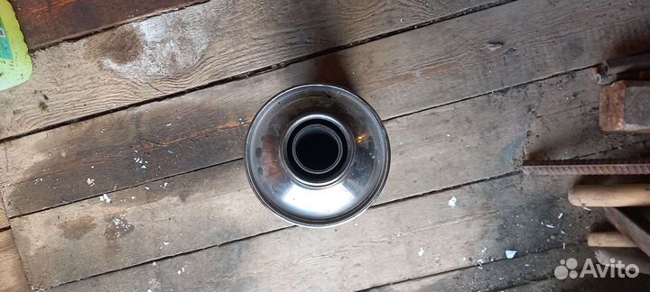 Глушитель тихий на kawasaki ZX9R