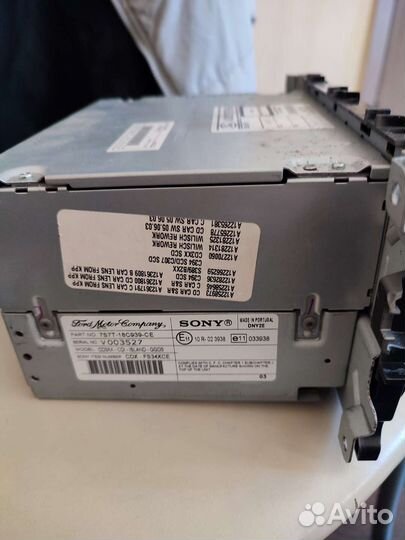 Магнитола sony ford mondeo 4