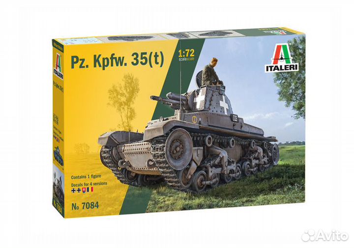 Сборная модель танка Italeri 7084ит