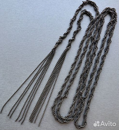 Бусы бисер Чехия Винтаж