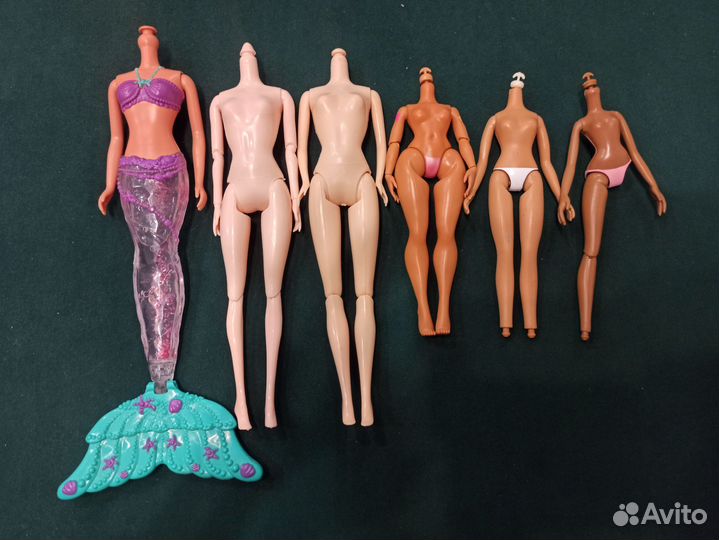 Кукольные запчасти, головы Bratz и тела