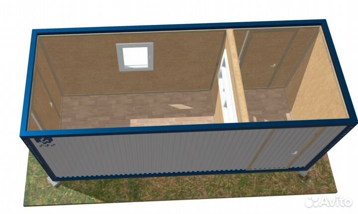 Бытовка под пост охраны с проходной