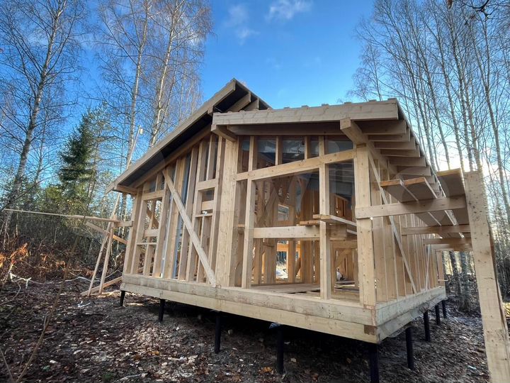 Дом 63 м² на участке 10 сот.