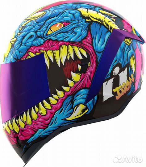 Шлем интеграл icon Airform Brozak XS Черный, Синий, Красный, Белый, Желтый Шлем интеграл icon Airfor