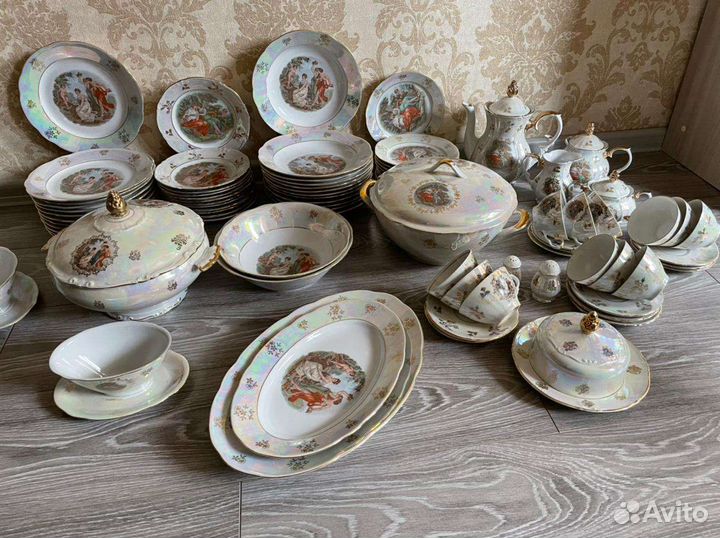 Чайно-Столовый сервиз «Мадонна» гдр