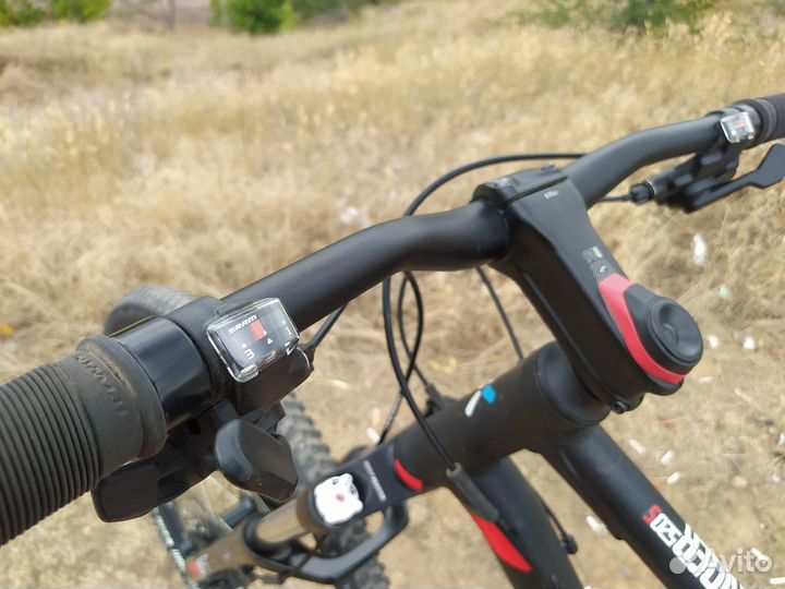 Алюминиевый двухподвес 27.5 btwin rockraider