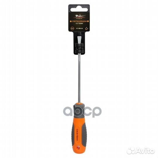 Отвертка шлицевая с эргономичной рукояткой SL6