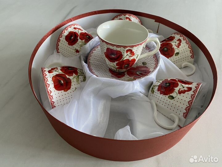 Чайный набор Lavenir на 6 персон новый