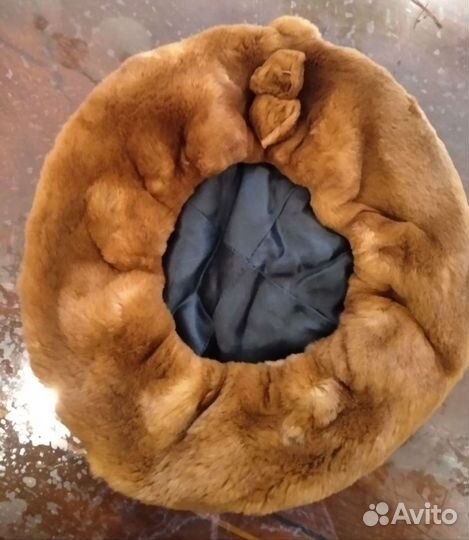 Меховой берет из норки