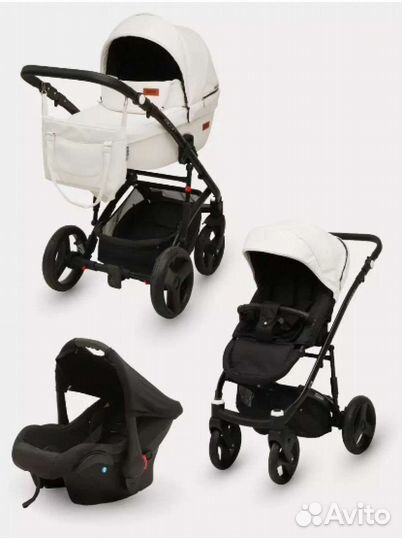 Прогулочная коляска 3 в 1 Rico Basic Ecco