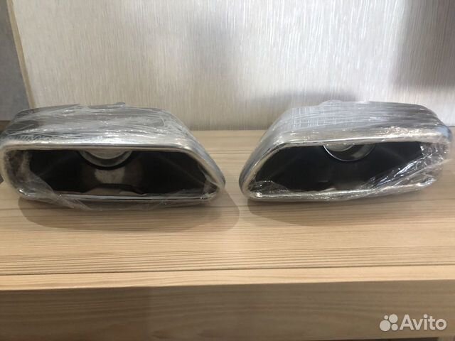 Насадки на глушитель (выхлопные) bmw g30 m540,550