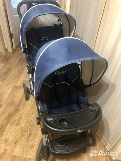 Коляска для близнецов/двойни/погодок