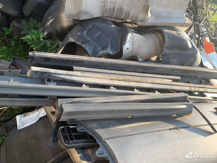 Накладки порогов форд транзит