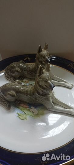 Статуэтки СССР овчарка